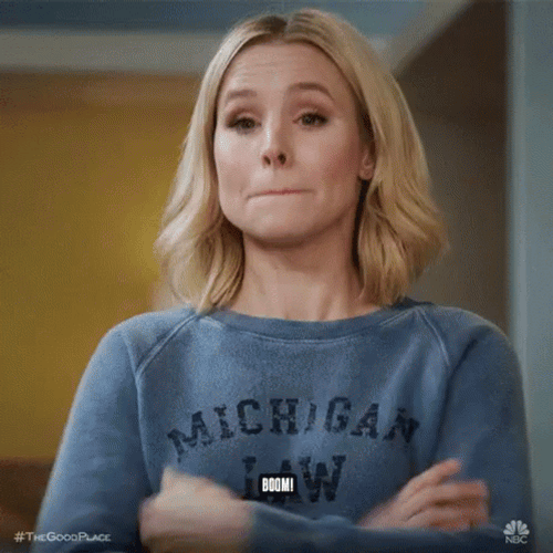 Mad Boom Kristen Bell GIF
