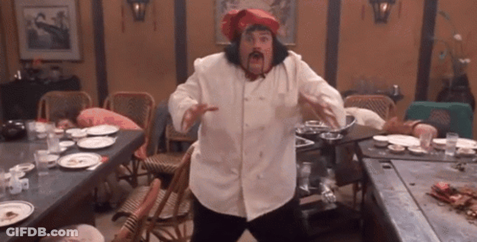 Mad Chef Makes Hibachi GIF