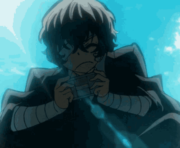 Mad Dazai Anime Screaming GIF