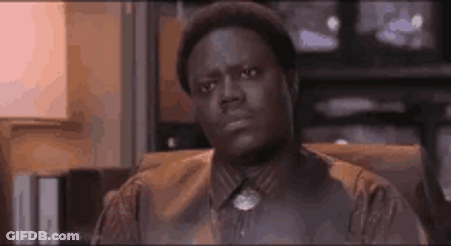 Mad Face Angry Bernie Mac Stare GIF