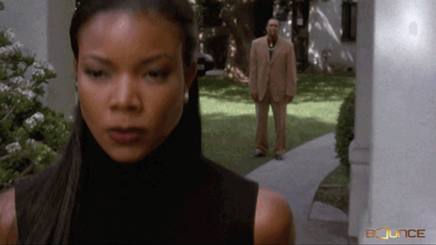 Mad Face Angry Woman Walking Away Bounce TV GIF