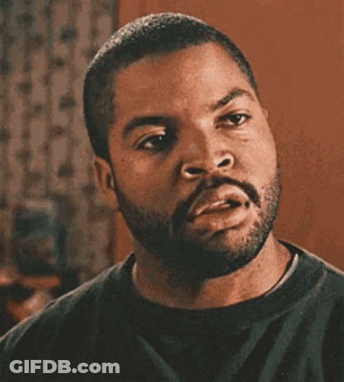 Mad Face Ice Cube Friday 1995 Movie GIF