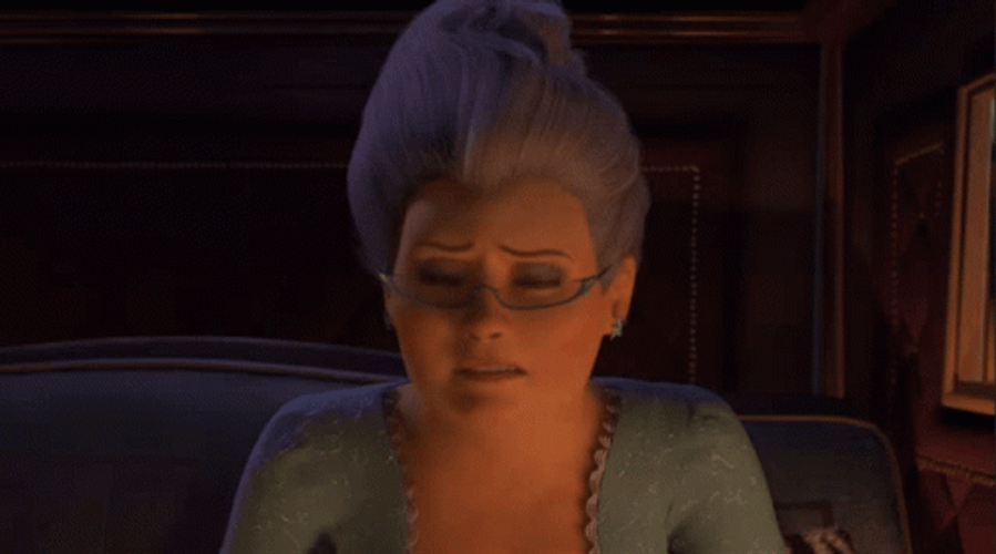 Mad Fairy Godmother From Shrek GIF
