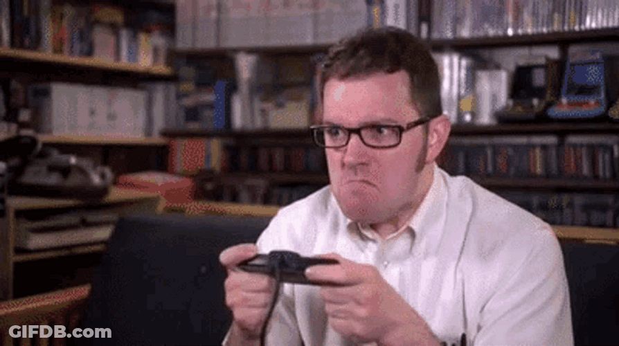 Mad Gaming Nerd Rage GIF