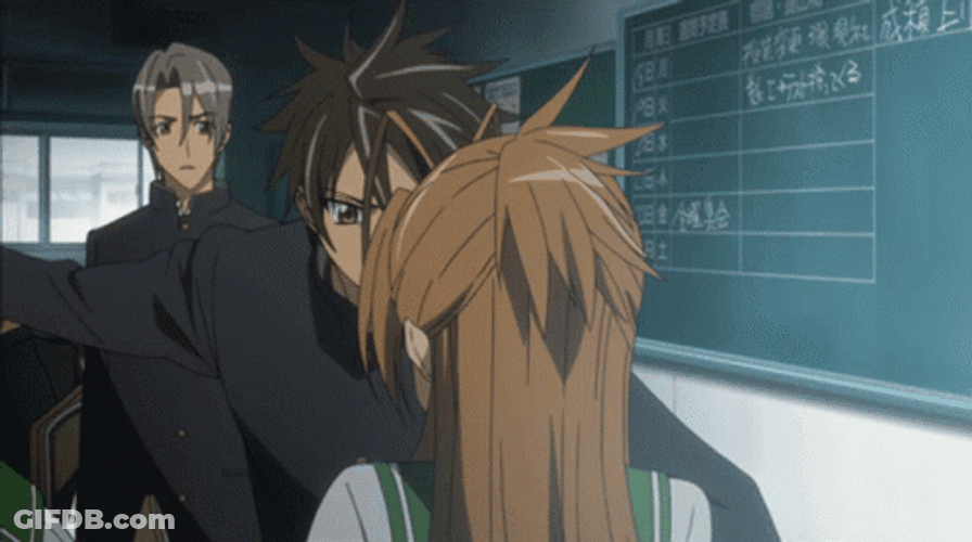 Mad Gangster Anime Slap GIF