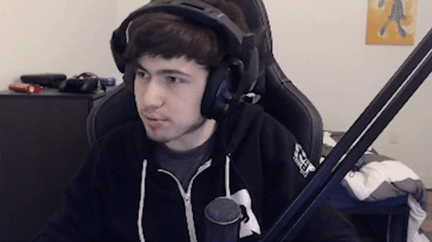 Mad Guy Webcam GIF