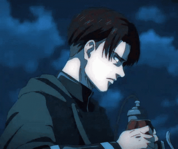 Mad Levi Attack On Titan GIF