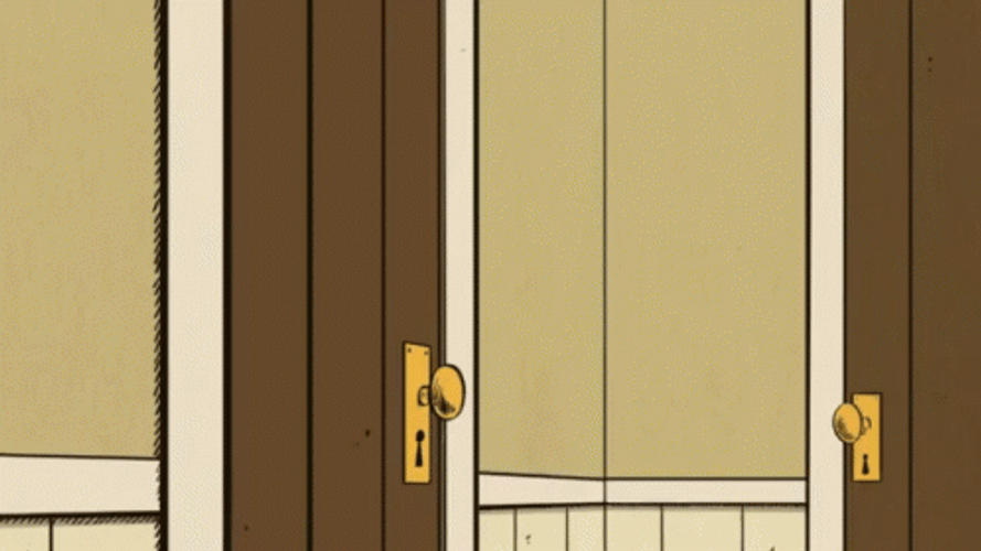 Mad Lincoln Loud Slamming Door GIF