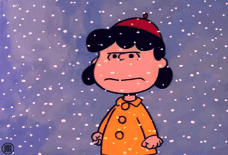 Mad Lucy From Snoopy Getting Grumpy GIF