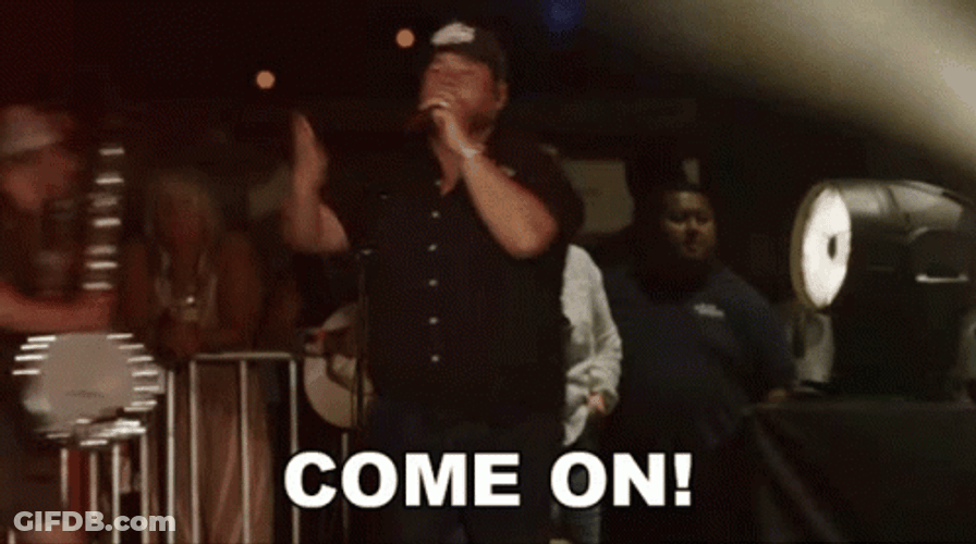Mad Luke Combs Come On Here GIF