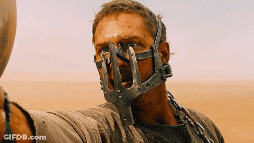 Mad Max Fury Road Max Rockatansky Asking For Water Miserably GIF
