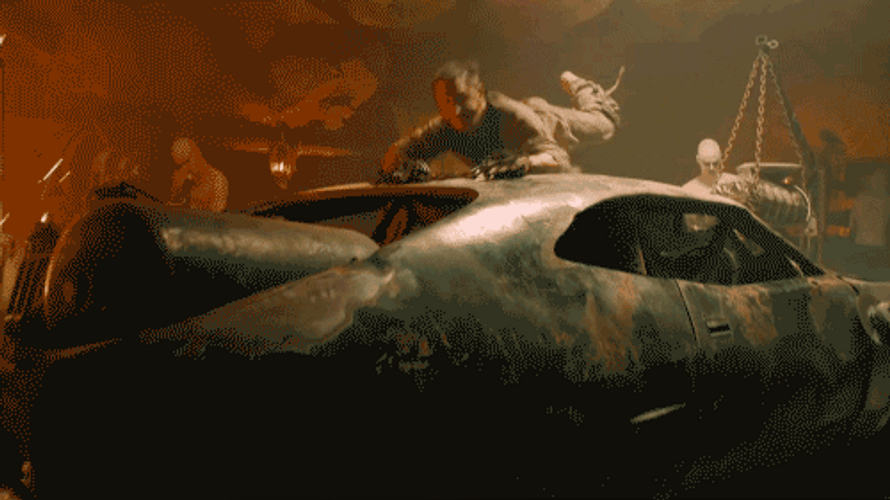 Mad Max Parkour Stunt GIF