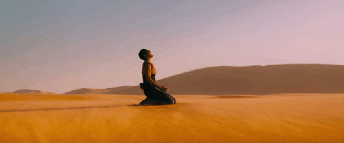 Mad Max Sad Charlize Theron GIF