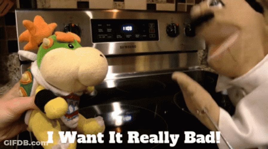 Mad Puppet Chef I Want It Now GIF