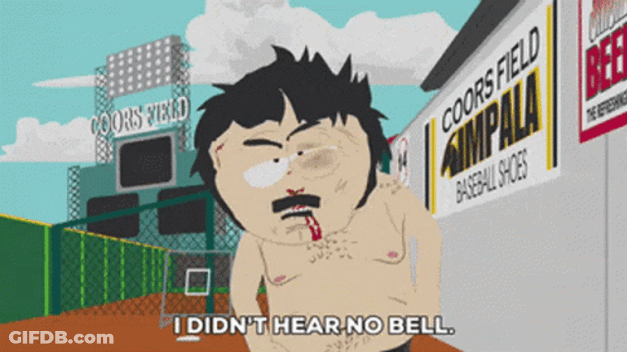Mad Randy Marsh Beaten Up Face GIF
