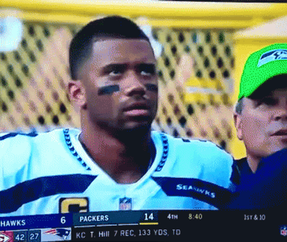 Mad Russell Wilson GIF