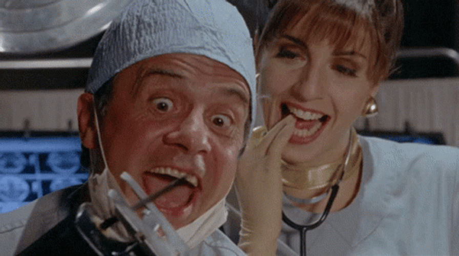 Mad Scientist Tammy And The T-Rex Movie GIF