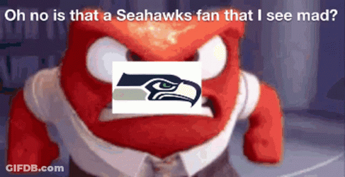 Mad Seahawks Fan GIF
