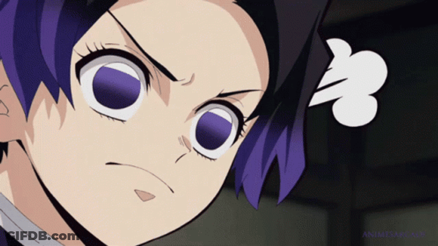 Mad Shinobu Yelling Sister GIF