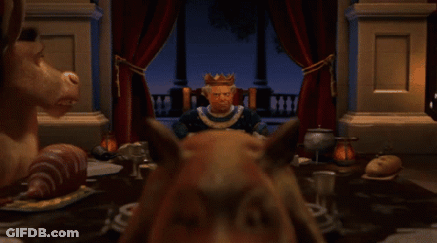 Mad Shrek And King Harold GIF