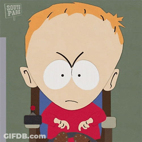 Mad Timmy Burch South Park GIF