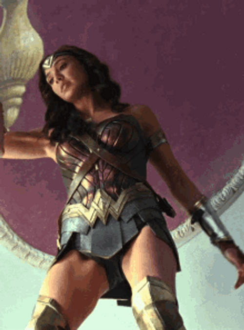 Mad Wonder Woman GIF