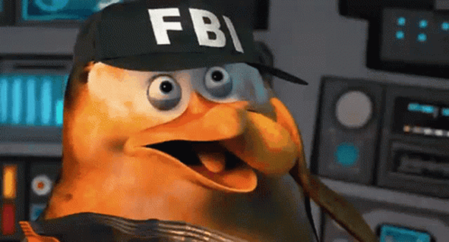 Madagascar FBI Penguin Eating GIF
