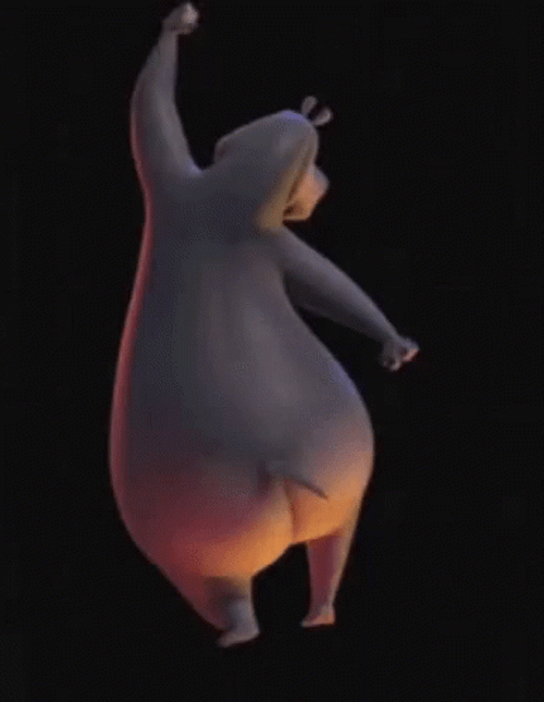Madagascar Gloria Pose Dance GIF