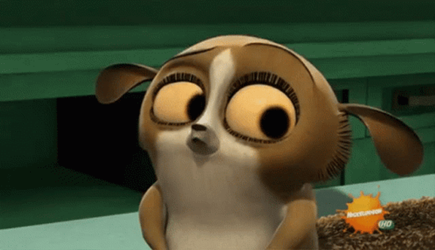 Madagascar Mort Surprised GIF