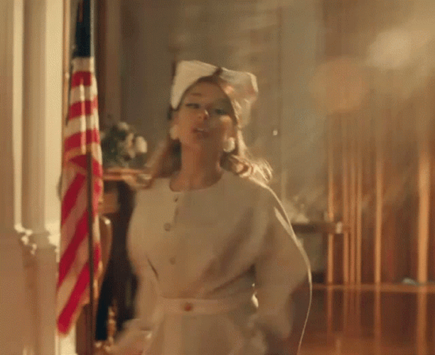 Madam President Ariana Grande At White House GIF