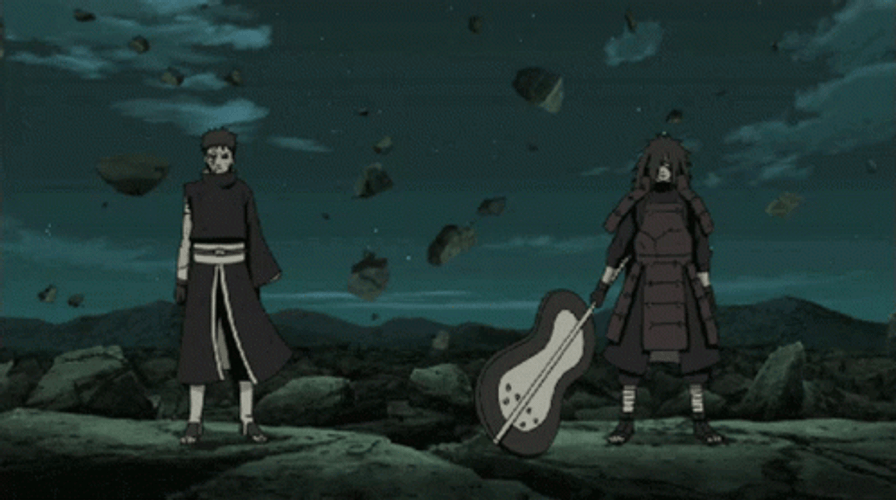 Madara And Obito Uchiha GIF
