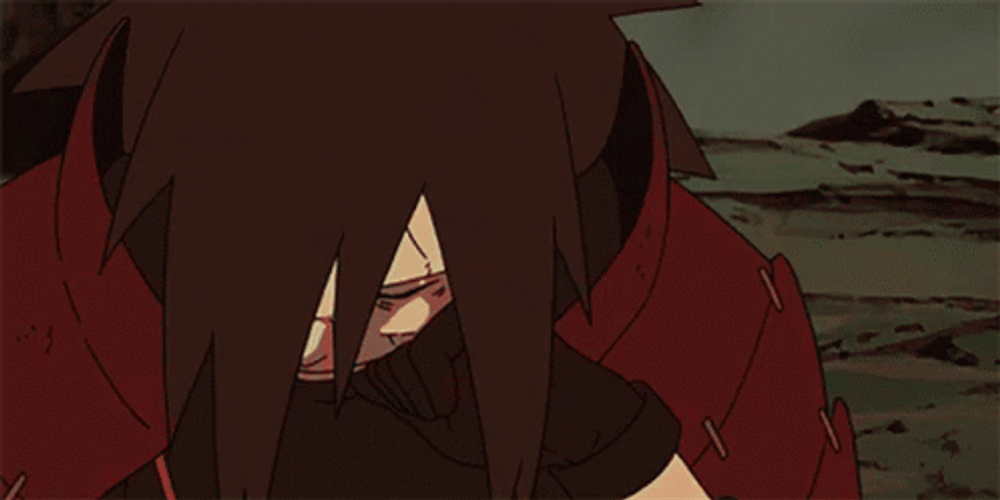 Madara Raises Head GIF