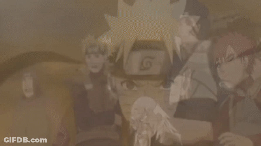 Madara Uchiha Against Naruto GIF
