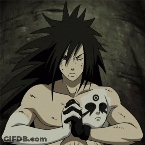 Madara Uchiha Clasping Hands GIF