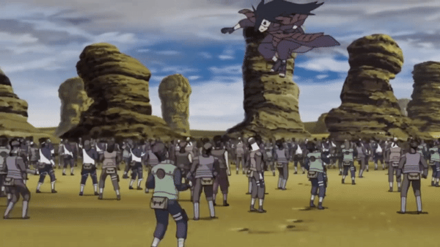 Madara Uchiha Flying GIF