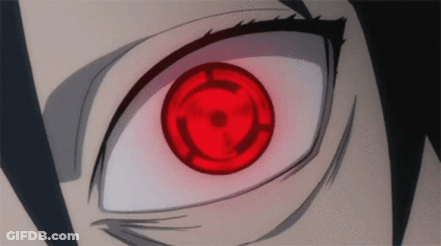 Madara Uchiha Mangekyo Sharingan Eyes Naruto GIF
