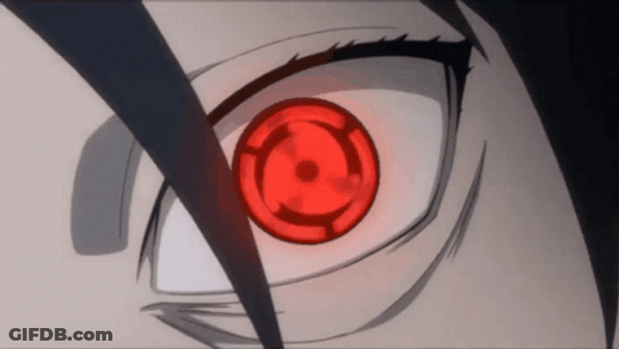 Madara Uchiha Mangekyo Sharingan Powers Naruto GIF