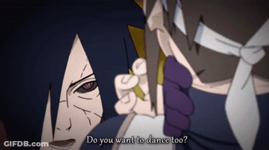 Madara Uchiha Naruto Don't Underestimate Me GIF