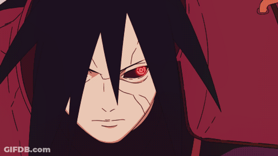 Madara Uchiha Red Eyes Moving GIF