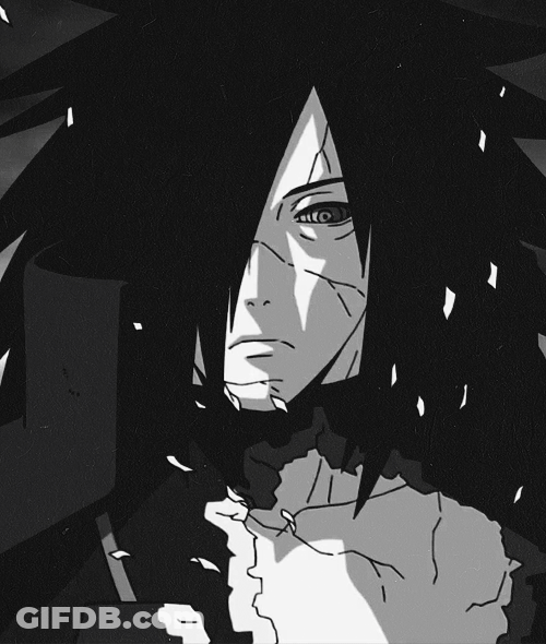 Madara Uchiha Smile While Healing GIF