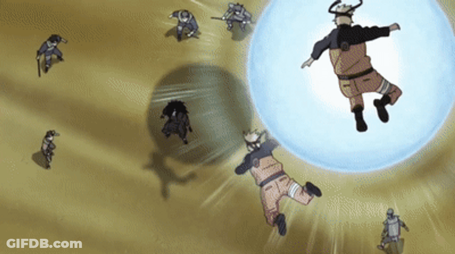 Madara Uchiha Stamping Foot Power GIF