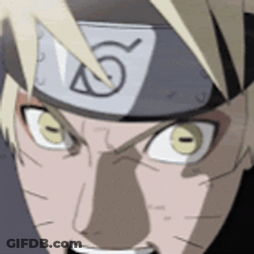 Madara Uchiha Versus Naruto Fighting GIF