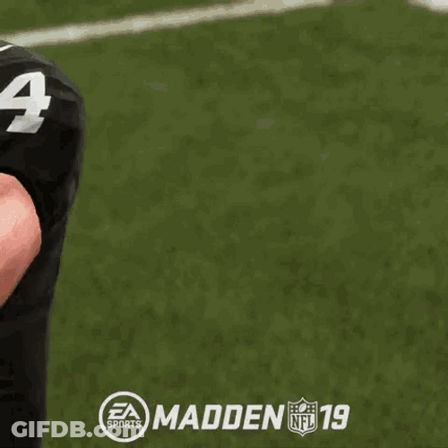 Madden Character Animation Throwing GIF