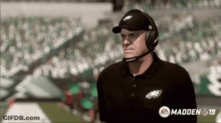 Madden Coach Madly Speaking GIF