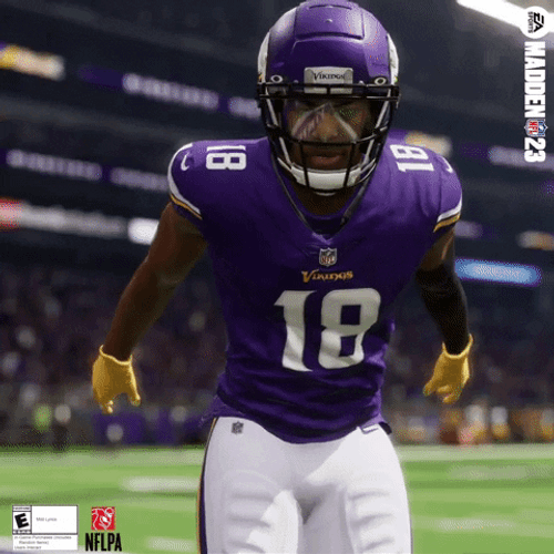 Madden NFL Football Player Justin Jefferson Dancing GIF