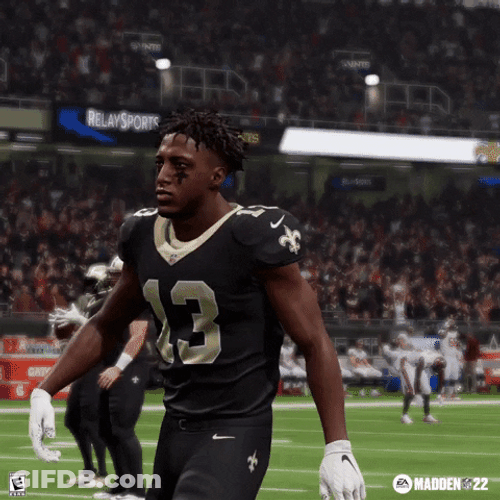 Madden NFL Player Tapping Chest GIF