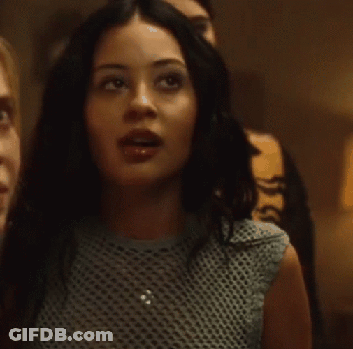 Maddy Perez Irritated Reaction GIF