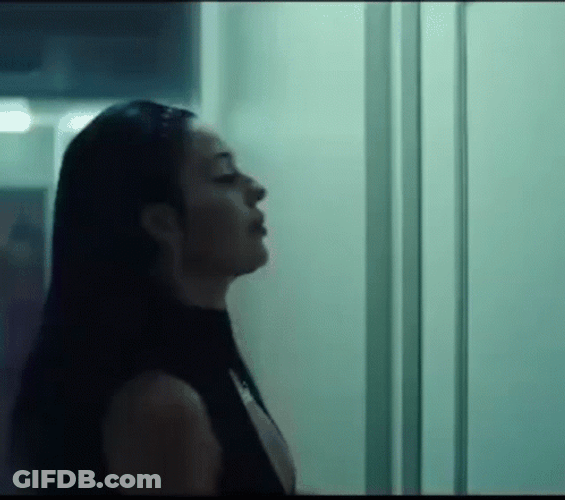 Maddy Perez Pounding Wall  Euphoria GIF
