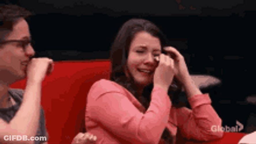 Maddy Poplett Wiping Tears Happy Cry GIF
