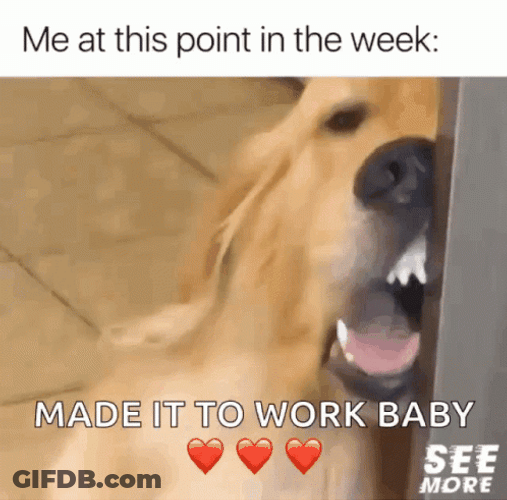 Made It Working On Sunday Baby GIF